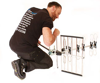 aerial repair man Bampton
