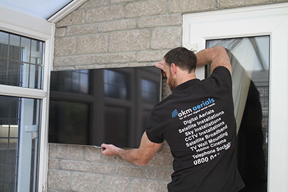 tv wall mounting Bampton